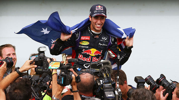 Thumbnail image for Daniel Ricciardo wins one of the most spectacular Formula One races in recent years
